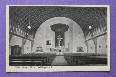 Ansichtskarte AK Vaihingen a. F.  1930-1950 Christ Königs Kirche